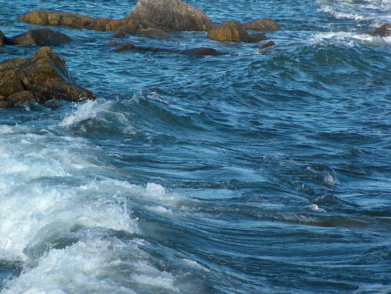 Dalkey, vlny v Irském moři